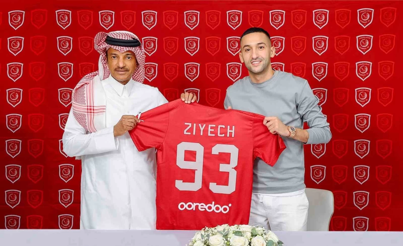 Faslı Futbolcu Hakim Ziyech, Al-Duhail'e Transfer Oldu