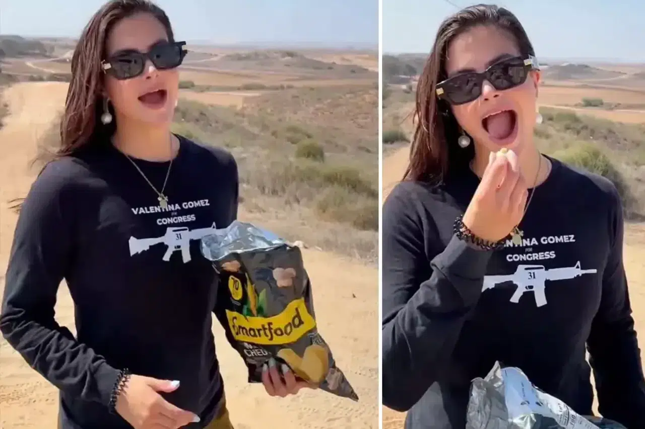 İsrail bombalarken ‘patlamış mısır’ gösterisi: ABD’li aday Valentina Gomez’e büyük tepki