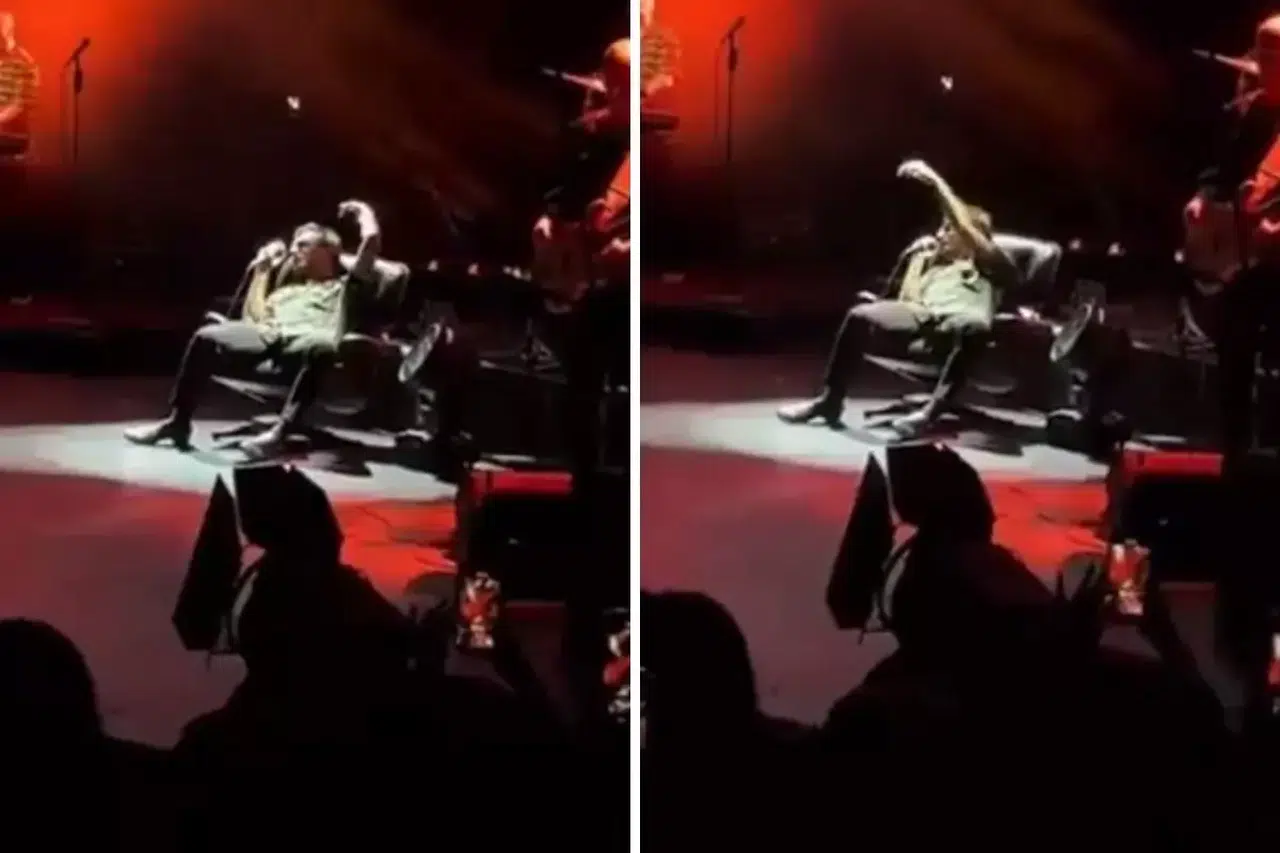 Teoman sahnede yere yattı, izleyici çılgına döndü! Sosyal medya yıkıldı