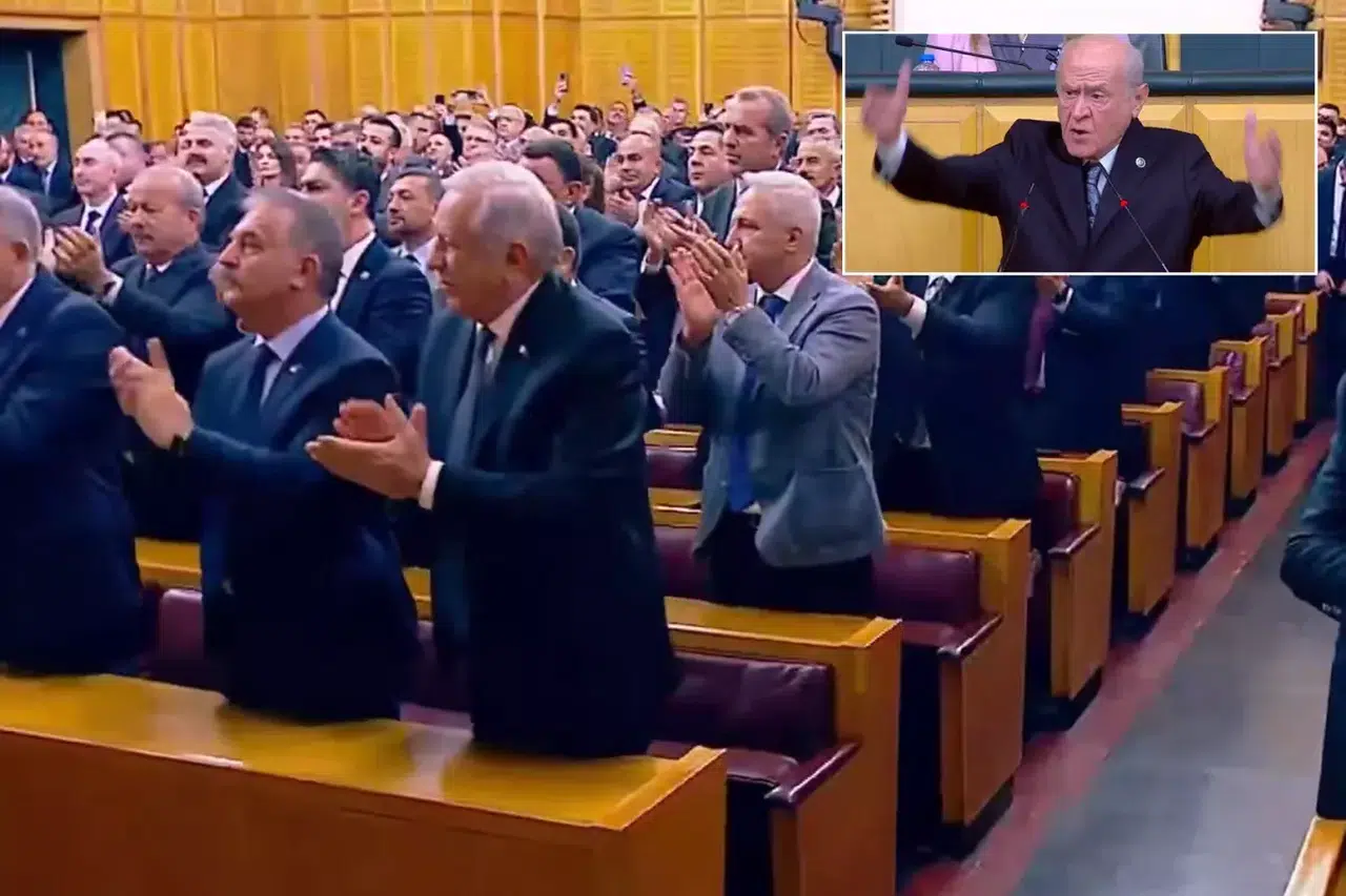 Bahçeli'den İmralı Resti! “Gerekirse Ben Giderim” Çıkışı Meclis’te Ayakta Alkışlandı
