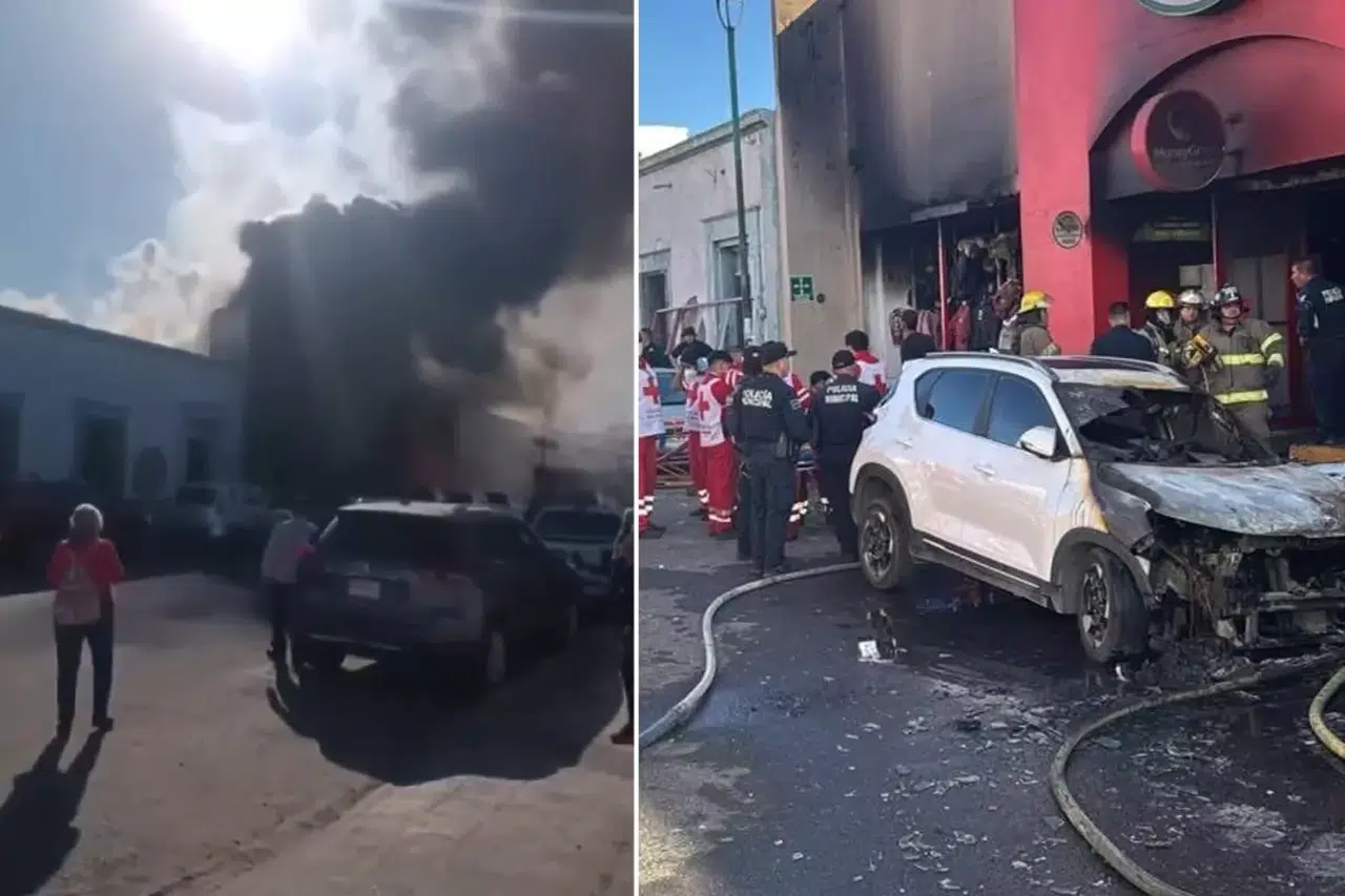 Market alışverişi faciaya dönüştü: Alevlerin arasında can verdiler