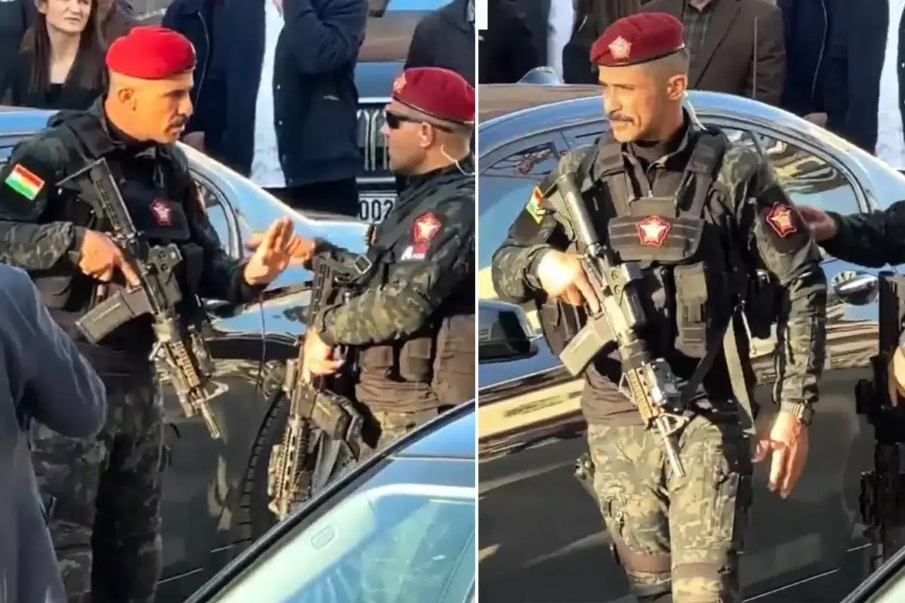 Barzani'nin Cizre Ziyareti Gündem Yarattı! Silahlı Koruma Görüntülerine Soruşturma Başlatıldı