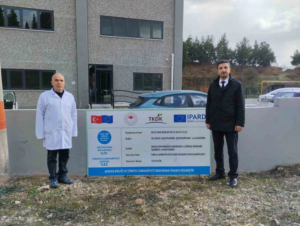 Emekli Emniyet Müdürü, TKDK Desteğiyle Tıbbi Aromatik Bitkiler İşleme Tesisi Kurdu