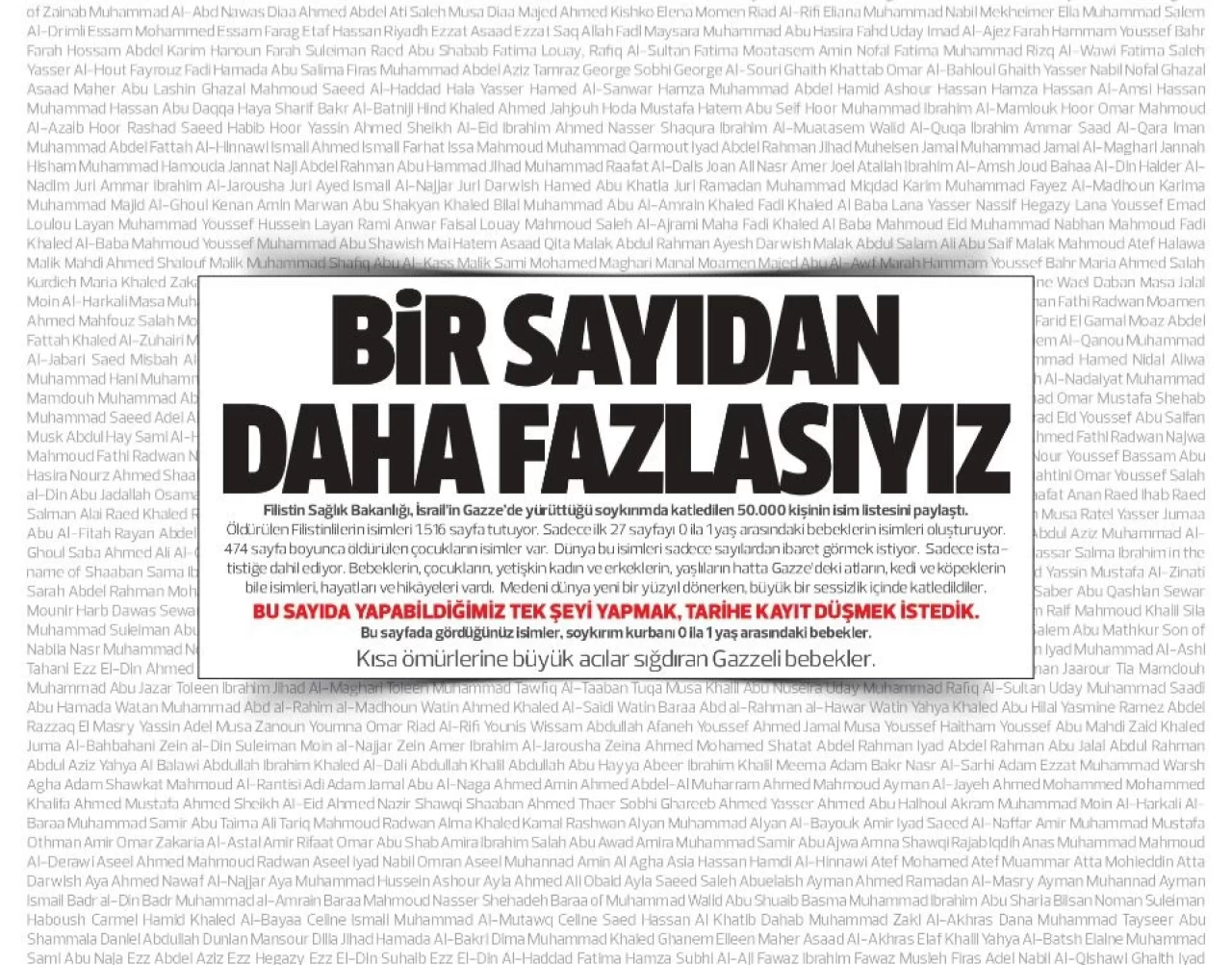 Bir sayıdan daha fazlasıyız
