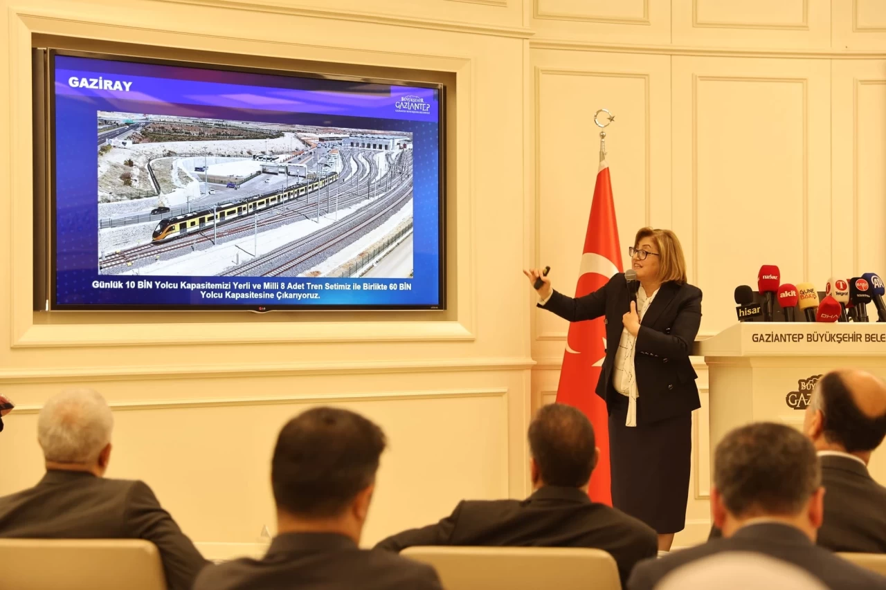 BAŞKAN ŞAHİN 1 YILDA YAPILAN ÇALIŞMALARI ANLATTI