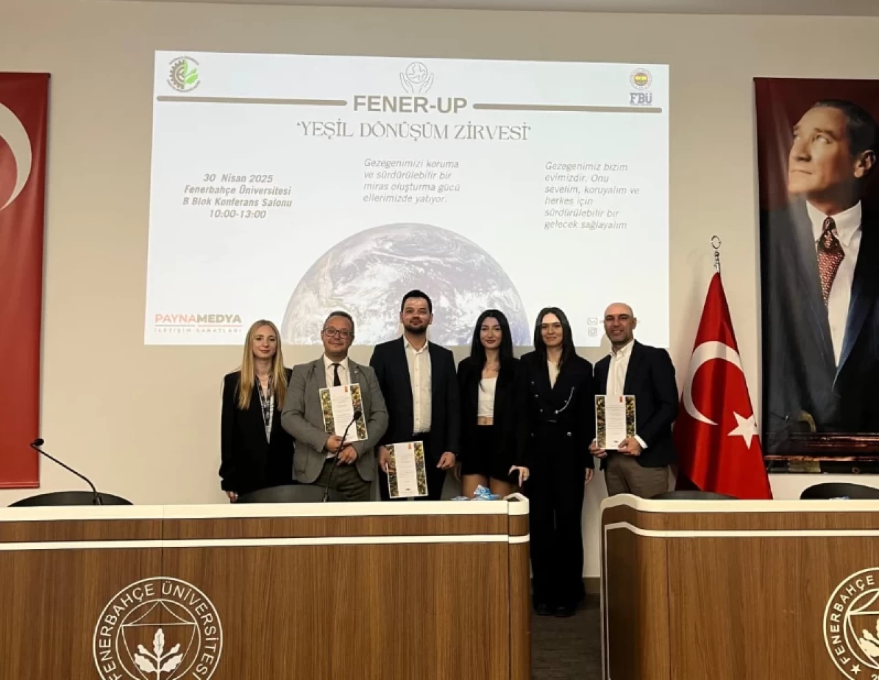 Fenerbahçe Üniversitesi'nde Yeşil Dönüşüm Zirvesi: Gençler Sürdürülebilir Gelecek İçin Buluştu