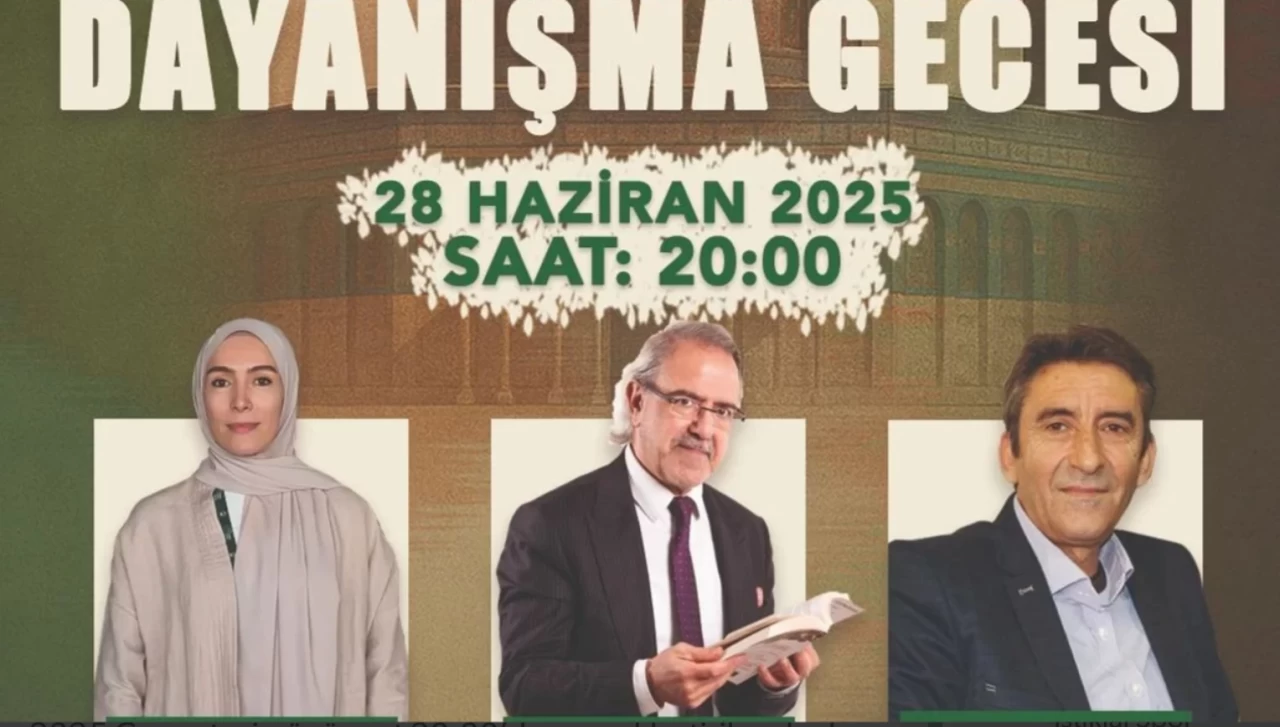 FİLİSTİN DAVASINA SAHİP ÇIKMA ZAMANI: DULKADİROĞLU’NDA ANLAMLI DAYANIŞMA GECESİ