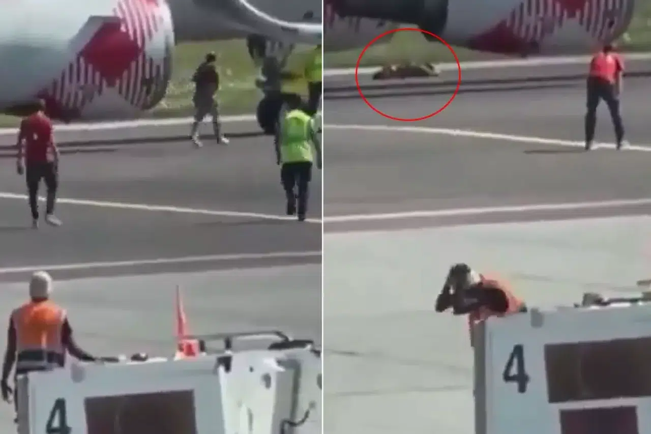 Havalimanında Facia! Kendini Uçağın Motoruna Atan Adamın Kimliği Ortaya Çıktı