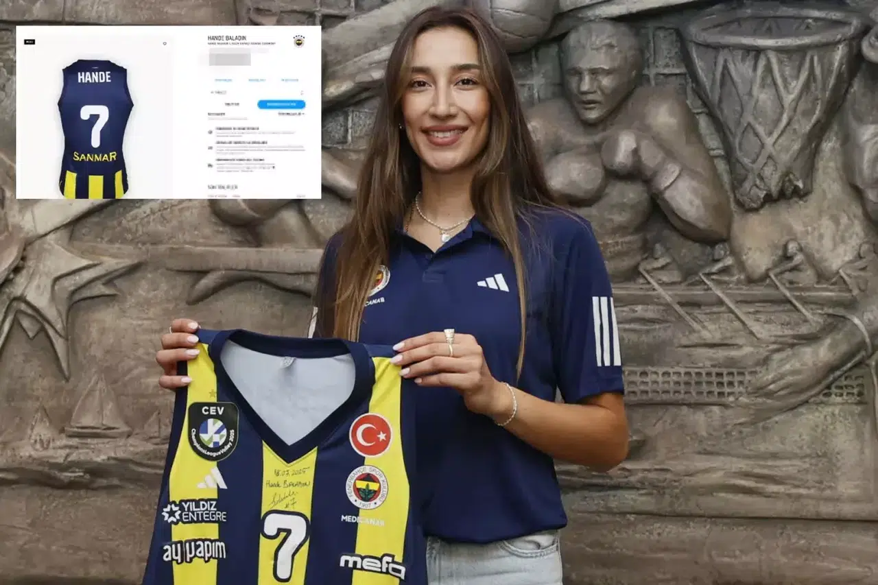 Hande Baladın’ın imzalı forması açık artırmada ne kadar teklif aldı?