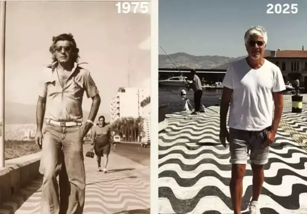 50 Yıl Önceki Kare Yeniden Çekildi! Behzat Uygur’dan Duygusal Anma