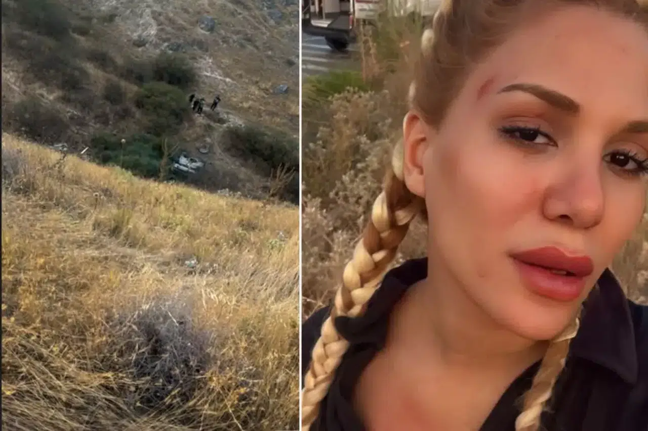 Almeda Baylan Geçirdiği Trafik Kazasıyla Korkuttu: Gözyaşları İçinde Yardım İstedi