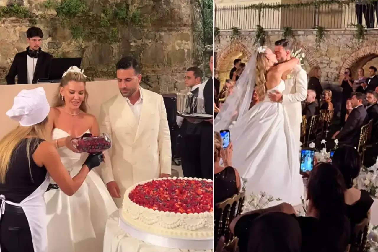 Eda Erol Mutluluğu Pilot Ekrem Karaçayır'da Buldu! Görkemli Düğünle Evlendiler