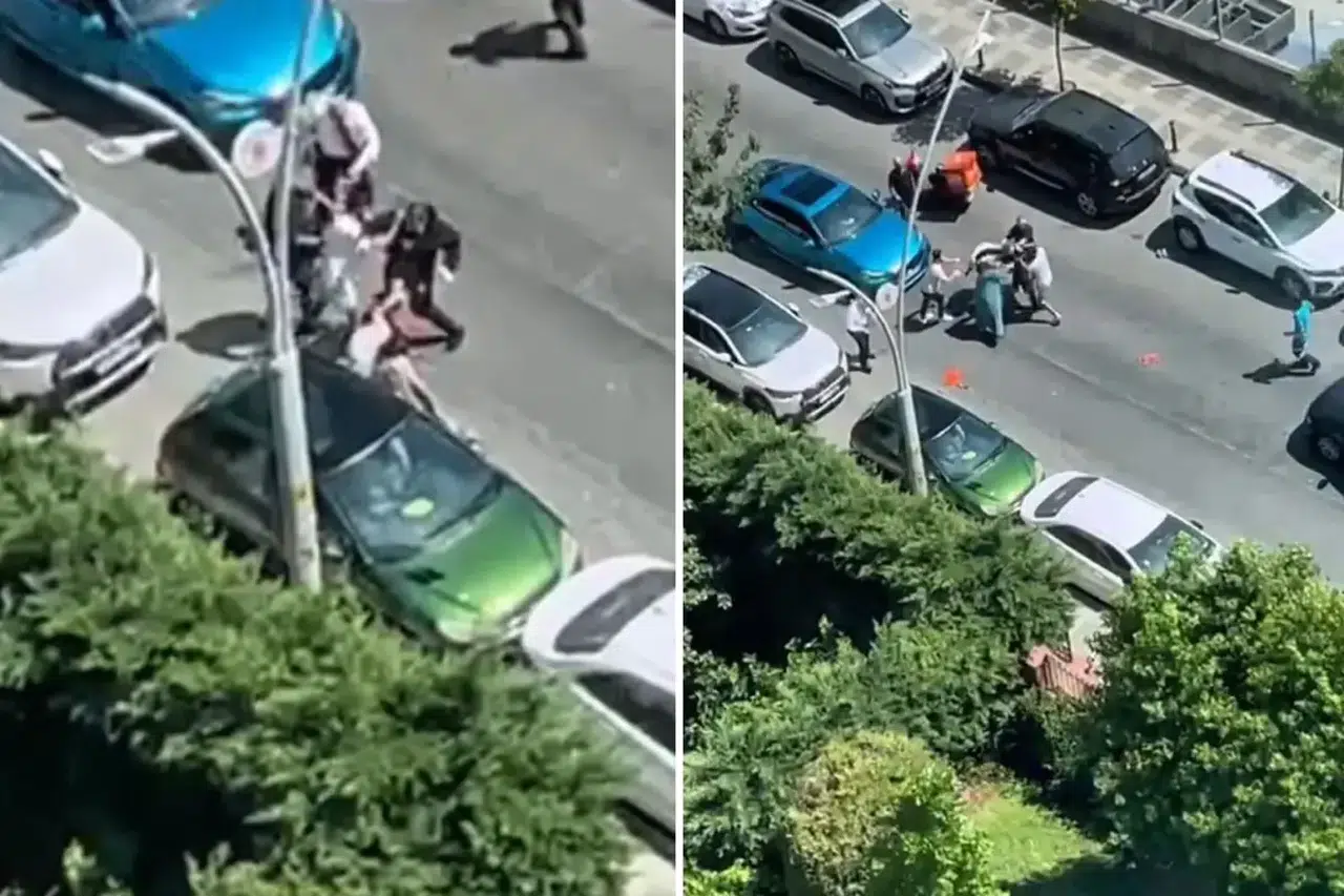 Ümraniye’de 5 Kişiye Karşı Tek Başına Direndi! Motokuryenin Yumrukları Sosyal Medyada Olay Oldu!