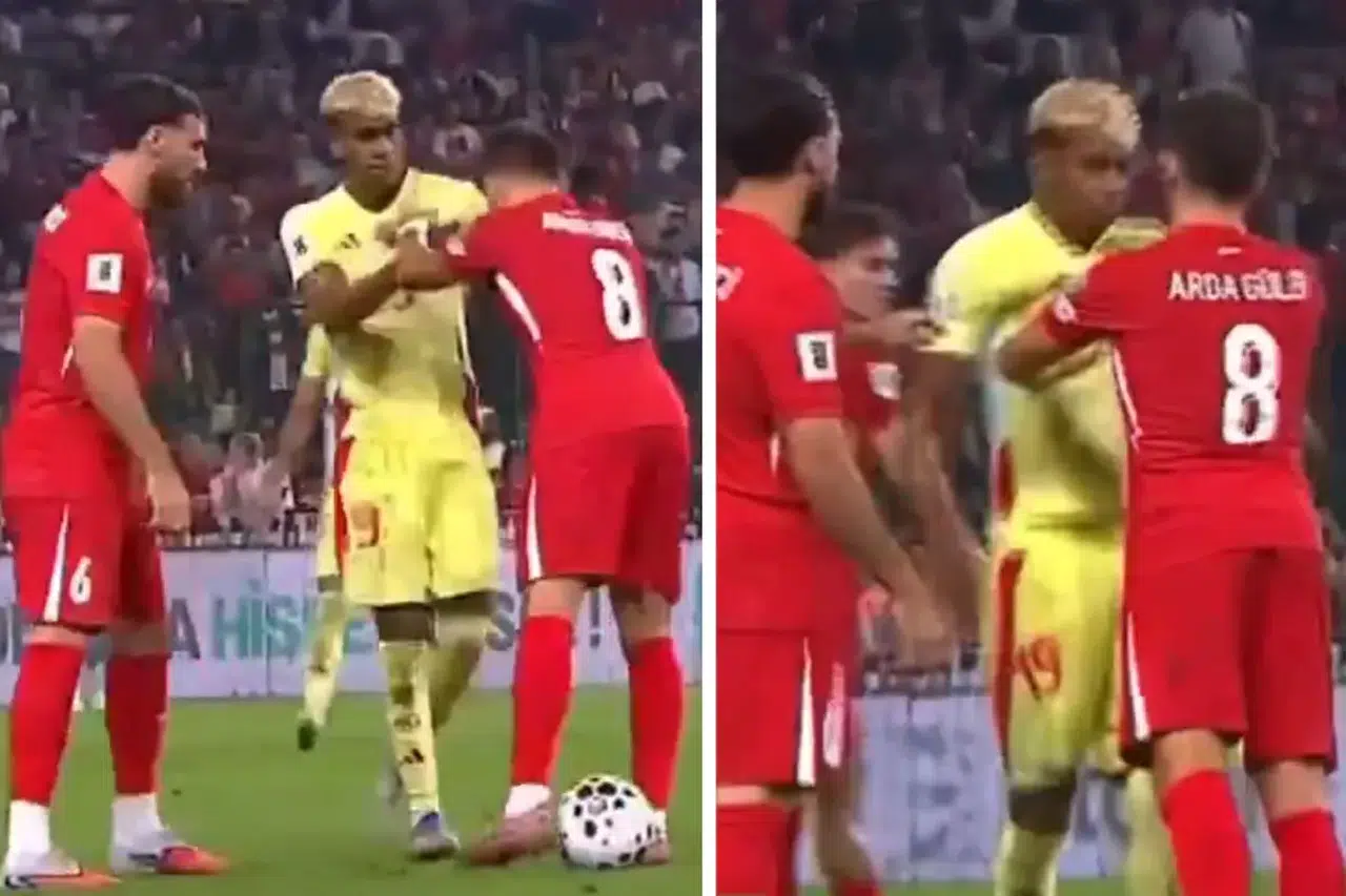 Arda Güler sinirlerine hakim olamadı! Lamine Yamal’la burun buruna geldi