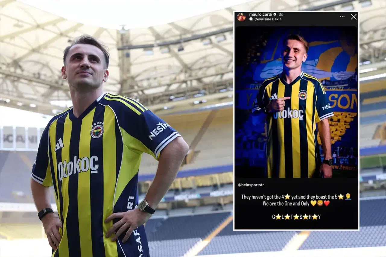 Icardi’den Kerem Aktürkoğlu Transferine Olay Gönderme! Fenerbahçe’ye Yıldız Taşlaması