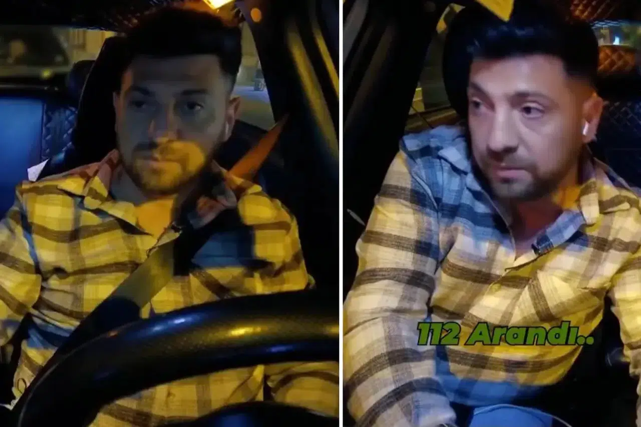 İstanbul'da Polis-Taksici Tartışması Kamerada: “Tutanak Tutmak İstiyorum, Tamponu Kırmışsın”