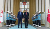 Cumhurbaşkanı Erdoğan, KKTC Cumhurbaşkanı Erhürman ile bir araya geldi