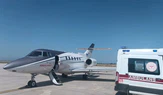 Van’da 1 aylık bebek uçak ambulansla Ankara’ya sevk edildi