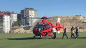 Malatya’da Ambulans Helikopter 70 Yaşındaki Hasta İçin Havalandı: Zamanla Yarışılan Anlar