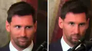 Lionel Messi’nin Beyaz Saray’daki Mimikleri Sosyal Medyayı Salladı, Trump Konuşurken Tepkiler Konu Oldu