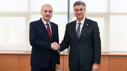 Diplomasinin Kalbi Zagreb’de Attı: Kurtulmuş ve Plenkovic Bir Araya Geldi