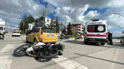 Karaman’da Feci Çarpışma: Motosikletli Yaralandı