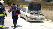 Eskişehir'de Okul Önünde Korkutan Yangın