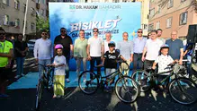 Bahçelievler’de 4 Bin 200 Çocuk Bisikletine Kavuştu