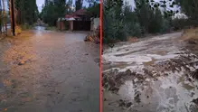 Çorum’da sağanak hayatı felç etti! Evler ve yollar zarar gördü