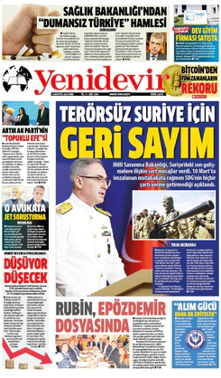 12 Ağustos 2025 Salı | Yenidevir Gazetesi