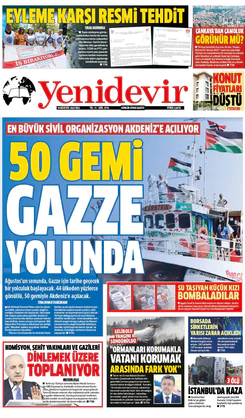 19 Ağustos 2025 Salı | Yenidevir Gazetesi