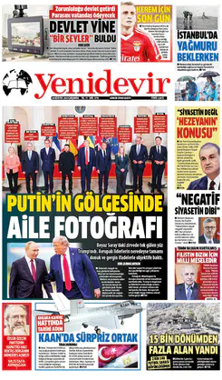 20 Ağustos 2025 Çarşamba | Yenidevir Gazetesi