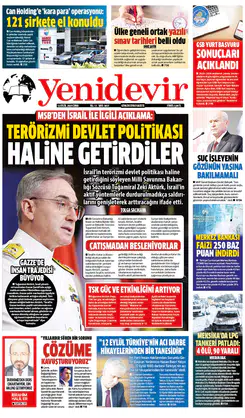 YENİDEVİR 12 EYLÜL 2025 CUMA