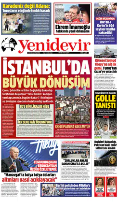 15 Eylül 2025 | Yenidevir Gazetesi