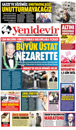 18 EKİM 2025 CUMARTESİ