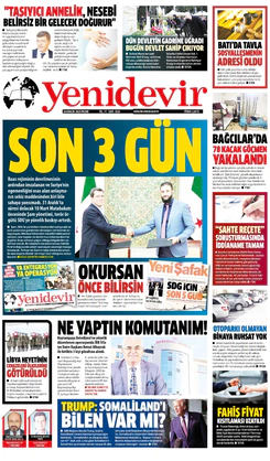 28 ARALIK 2025 PAZAR