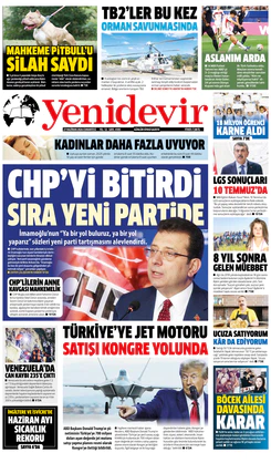 27 HAZİRAN 2026 CUMARTESİ