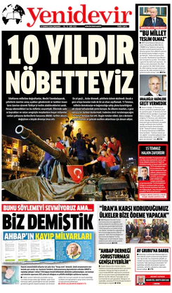 15 TEMMUZ 2026 ÇARŞAMBA