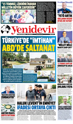 16 TEMMUZ 2026 PERŞEMBE