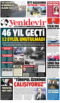 13 EYLÜL 2026 PAZAR
