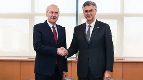 Diplomasinin Kalbi Zagreb’de Attı: Kurtulmuş ve Plenkovic Bir Araya Geldi