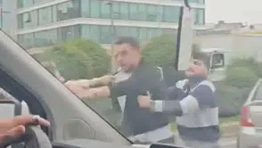 İstanbul’da Trafik Dehşeti: Sürücüler Kemer ve Yumruklarla Birbirine Girdi