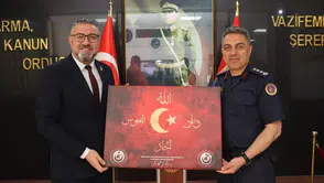 Şehit Aileleri ve Gazilerden Jandarma Komutanı'na Dikkat Çeken Ziyaret