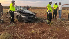 Suruç’ta otomobil devrildi aynı aileden 9 kişi yaralandı