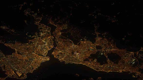 İstanbul uzaydan görüntülendi Astronotların çektiği kareler paylaşıldı