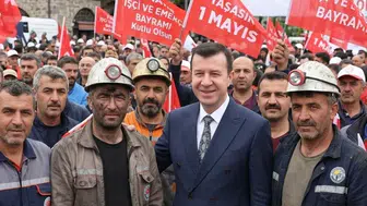 1 Mayıs’ta dikkat çeken çıkış: Maden işçisinin emeği ödenmiyor, adalet yok sayılıyor