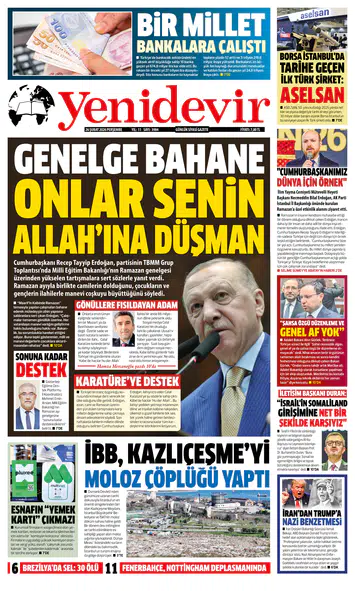 26 ŞUBAT 2026 PERŞEMBE