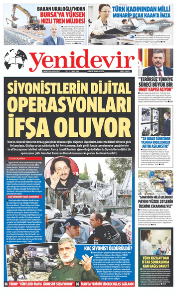 9 MART 2026 PAZARTESİ