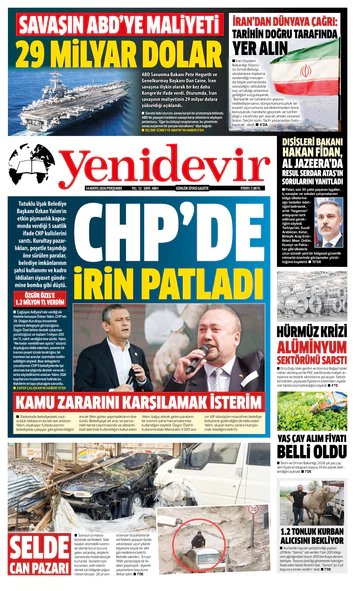 14 MAYIS 2026 PERŞEMBE