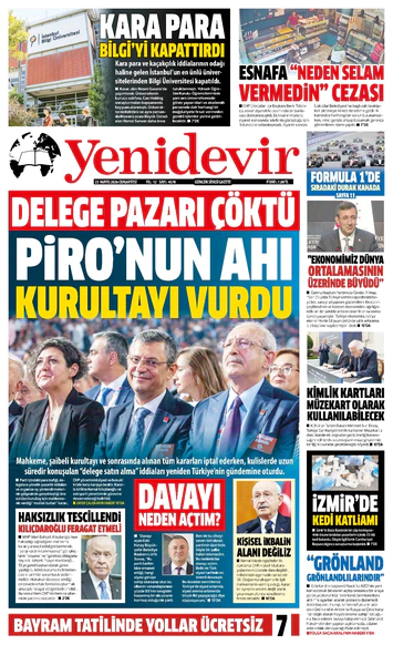23 MAYIS 2026 CUMARTESİ